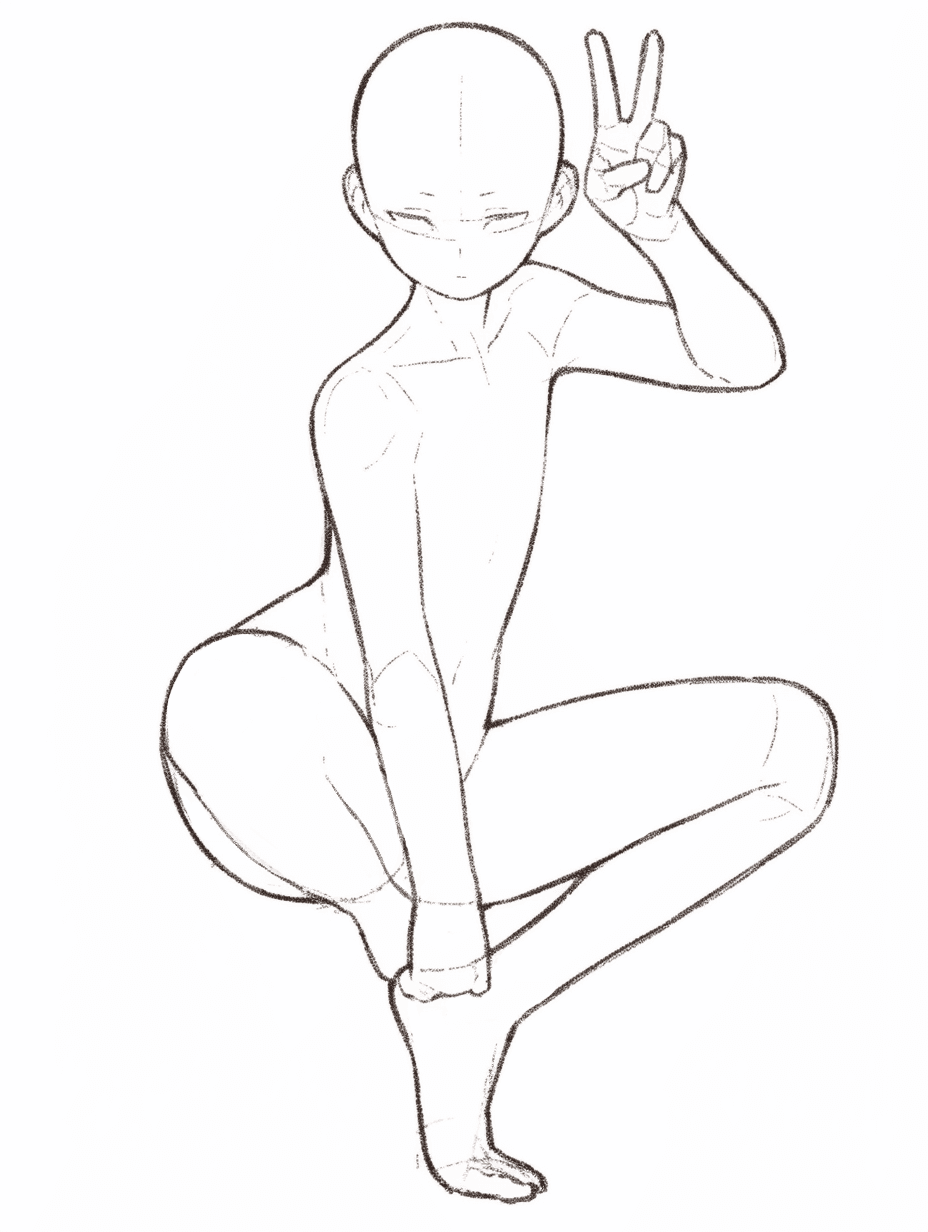 pose image