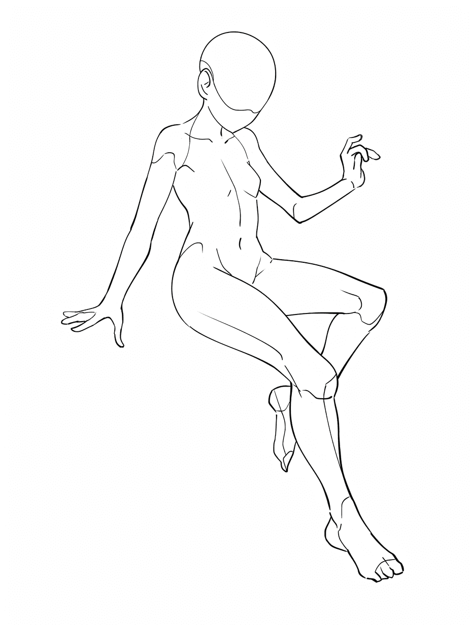 pose image