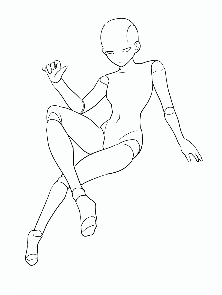 pose image