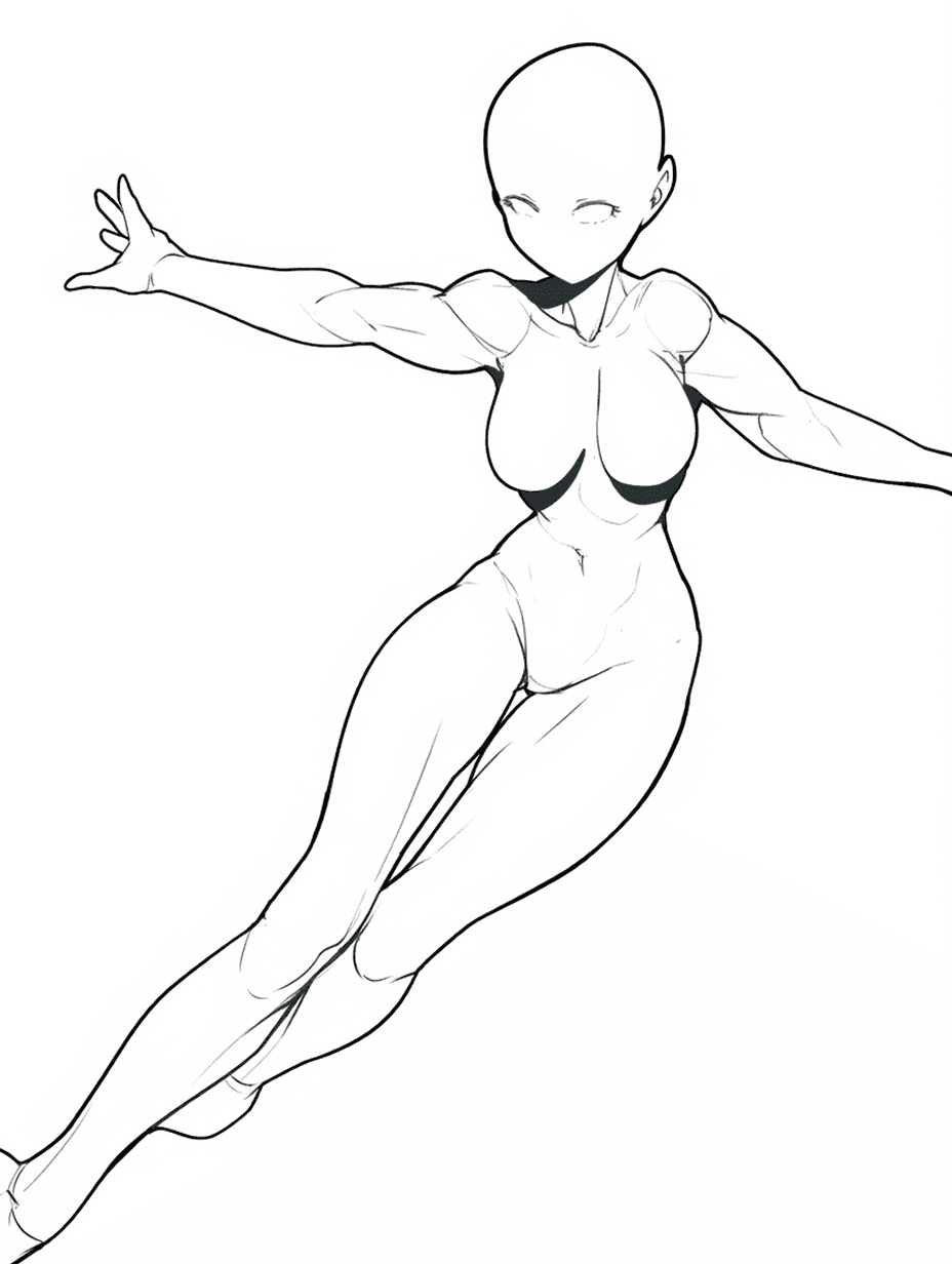 pose image