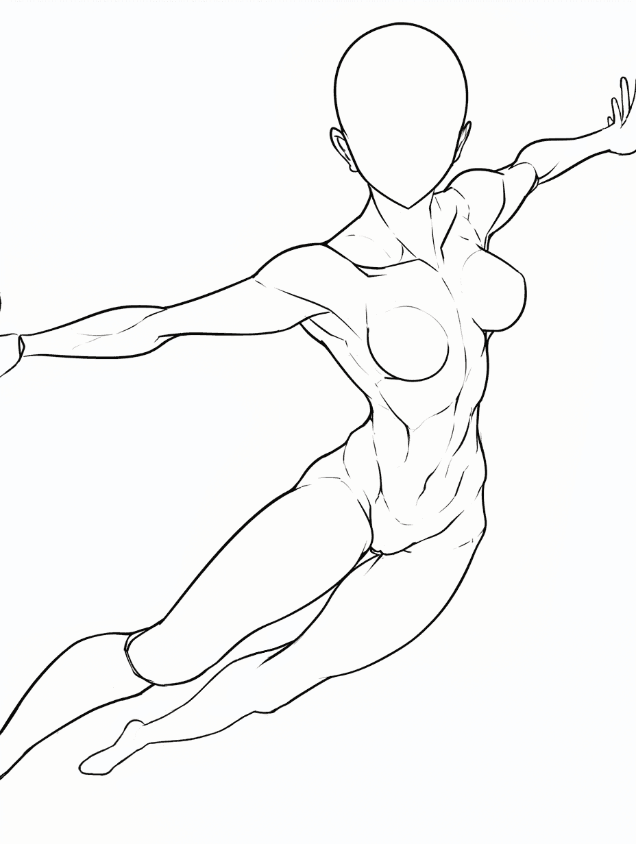pose image