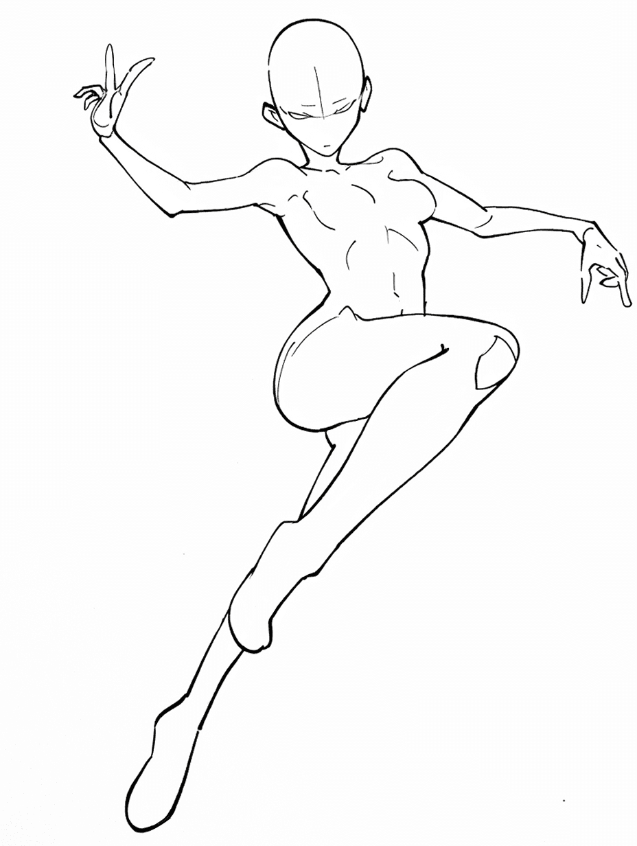 pose image