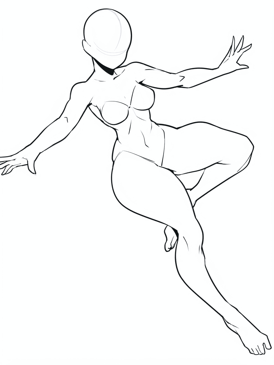 pose image