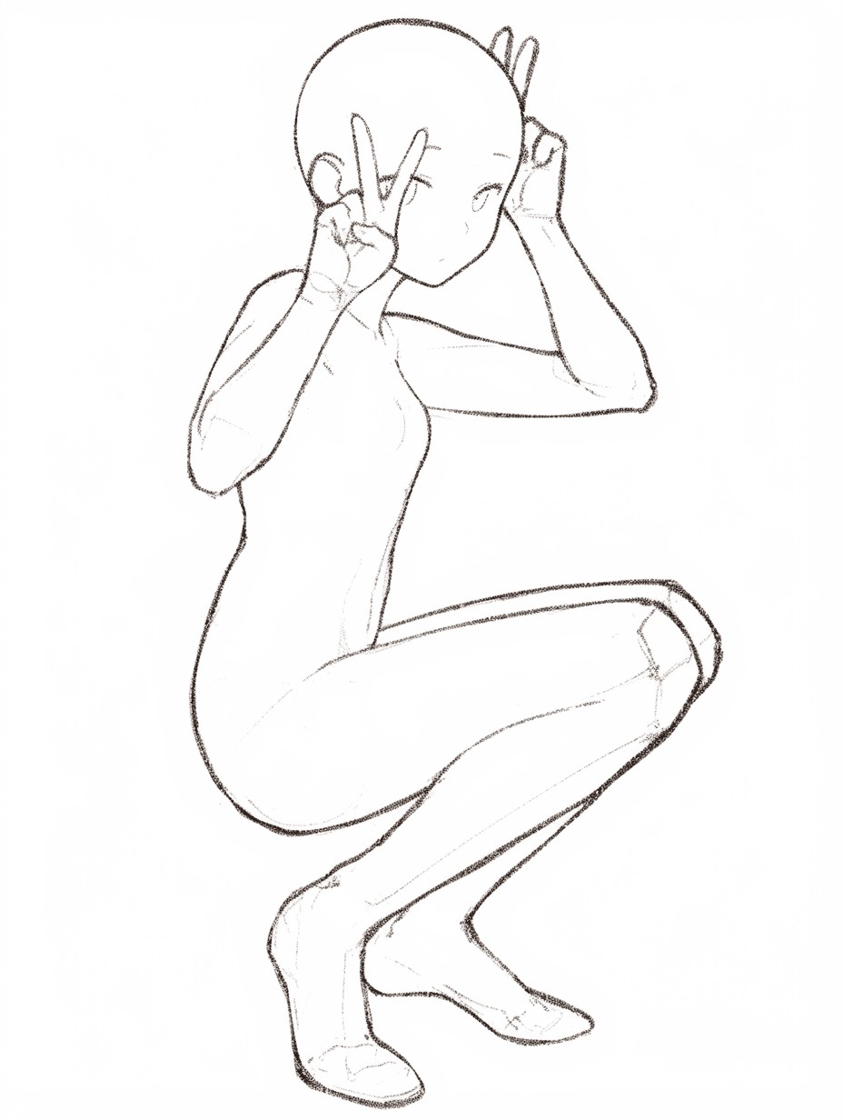 pose image