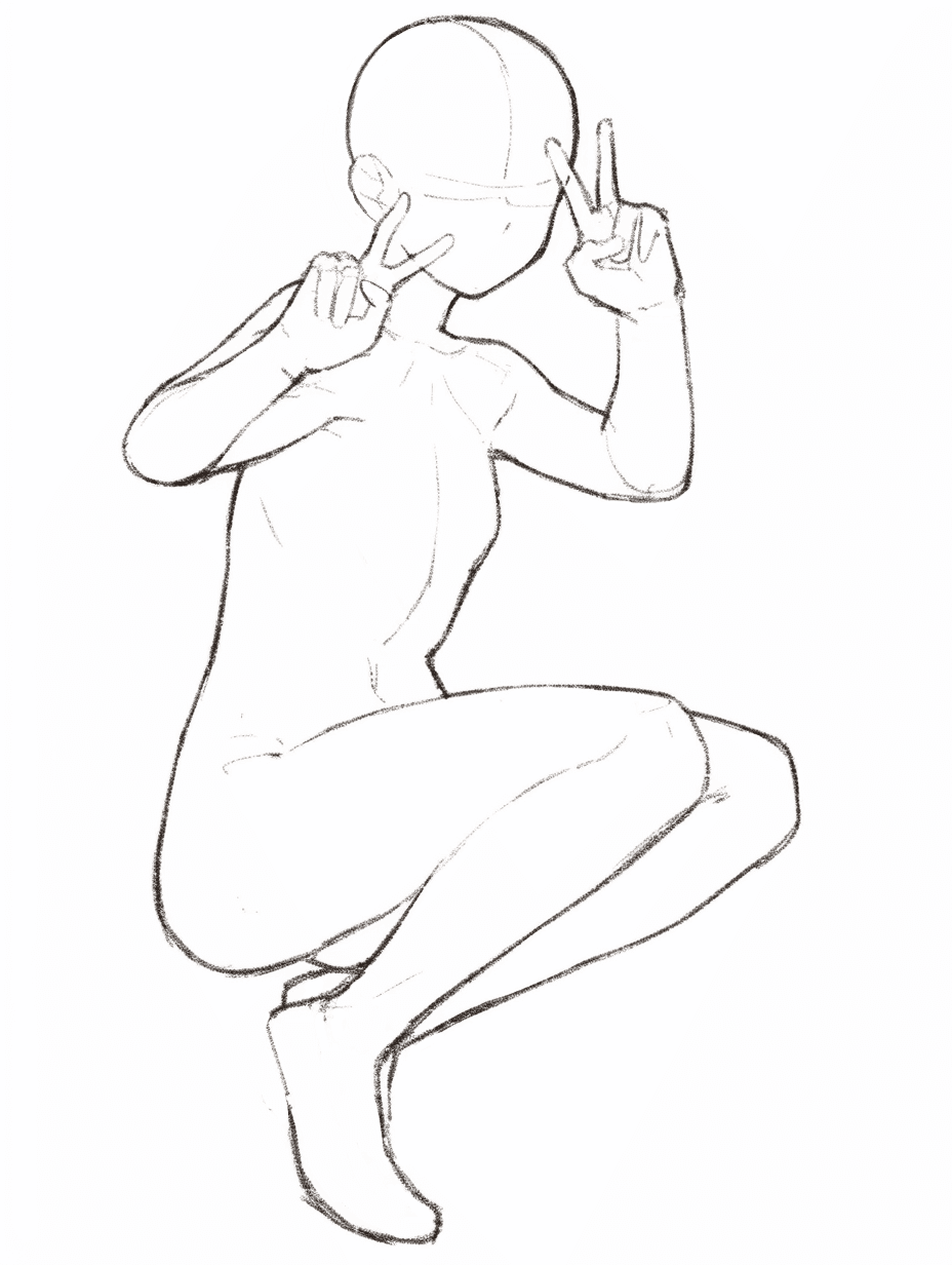 pose image
